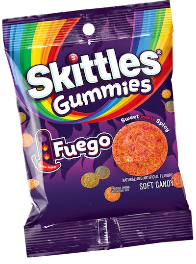 skittles gummies fuego