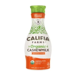 free califia cashew milk